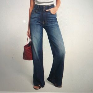 Frame x Goop Slim Palazzo Flare Jeans - SZ 28